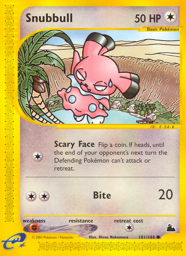 Snubbull (101/144) [Skyridge] | Fandemonia Ltd