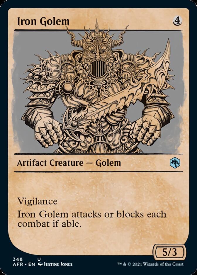 Iron Golem (Showcase) [Dungeons & Dragons: Adventures in the Forgotten Realms] | Fandemonia Ltd