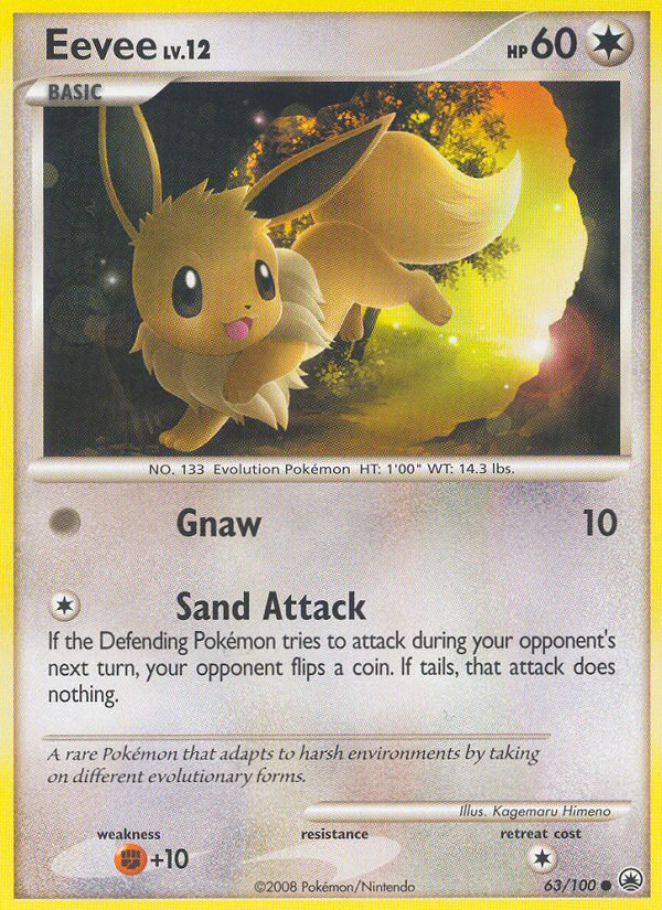 Eevee (63/100) [Diamond & Pearl: Majestic Dawn] | Fandemonia Ltd