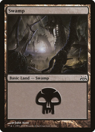 Swamp (61) [Duel Decks: Divine vs. Demonic] | Fandemonia Ltd