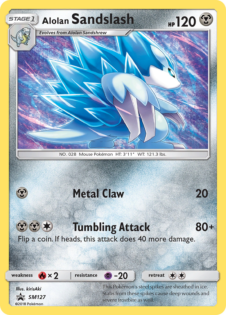 Alolan Sandslash (SM127) [Sun & Moon: Black Star Promos] | Fandemonia Ltd