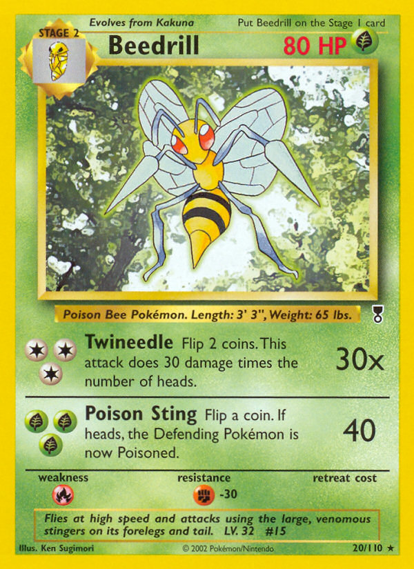 Beedrill (20/110) [Legendary Collection] | Fandemonia Ltd