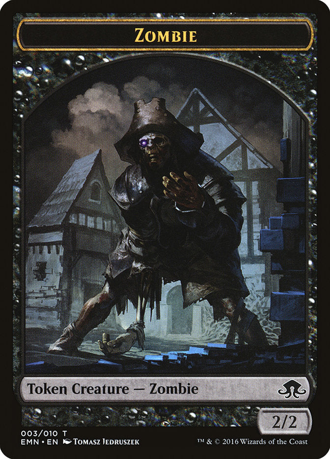 Zombie (003/010) [Eldritch Moon Tokens] | Fandemonia Ltd