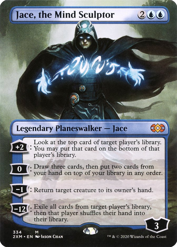 Jace, the Mind Sculptor (Borderless) [Double Masters] | Fandemonia Ltd