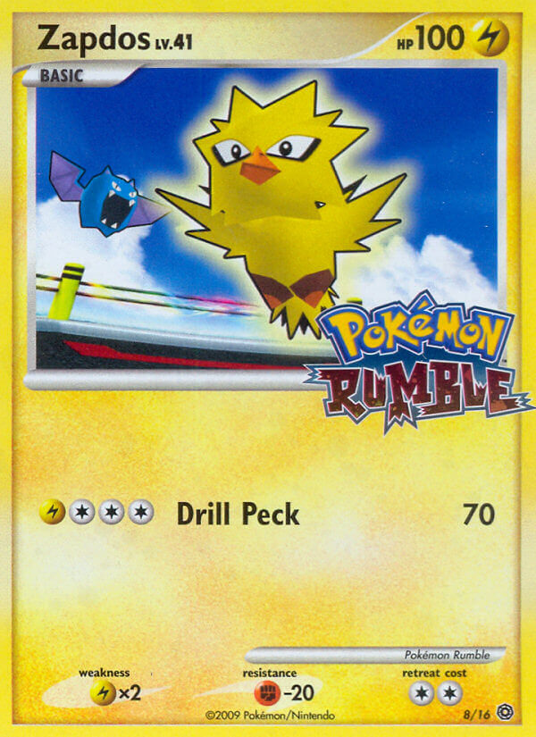 Zapdos (8/16) [Pokémon Rumble] | Fandemonia Ltd