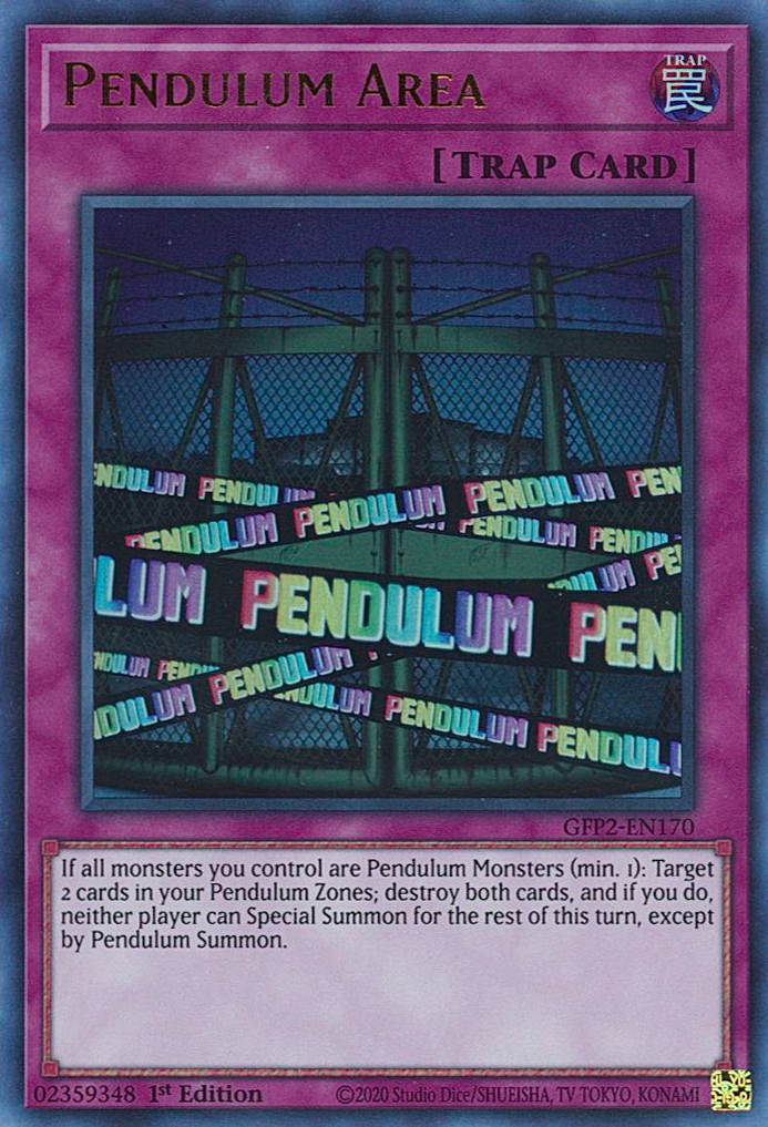 Pendulum Area [GFP2-EN170] Ultra Rare | Fandemonia Ltd