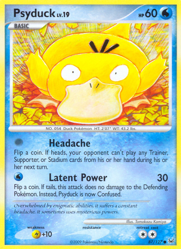 Psyduck (87/127) [Platinum: Base Set] | Fandemonia Ltd