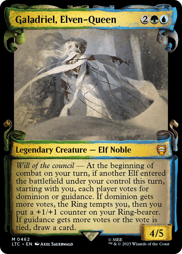 Galadriel, Elven-Queen [The Lord of the Rings: Tales of Middle-Earth Commander Showcase Scrolls] | Fandemonia Ltd