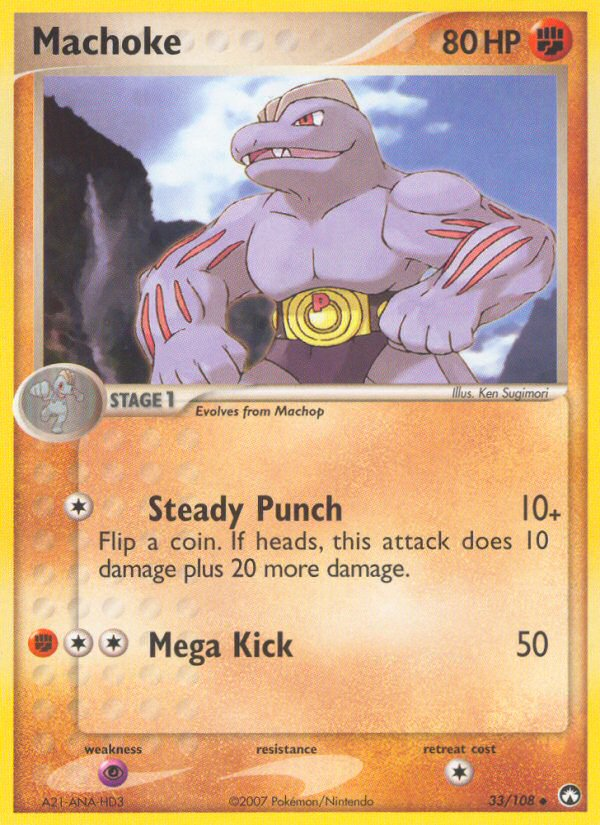 Machoke (33/108) [EX: Power Keepers] | Fandemonia Ltd