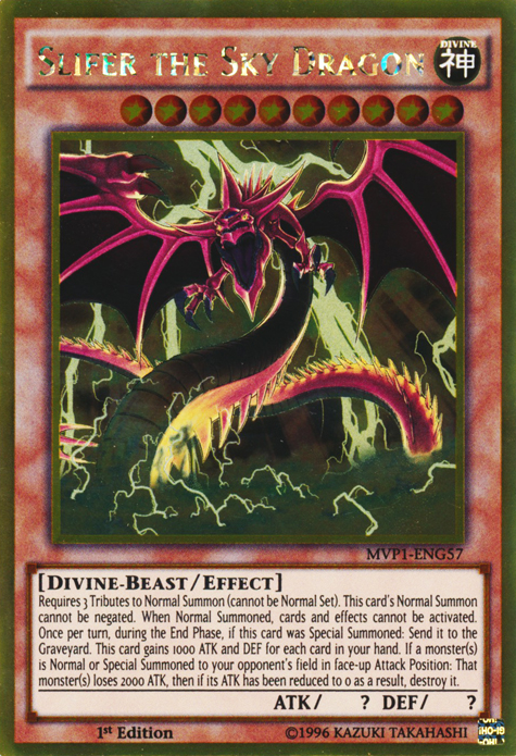 Slifer the Sky Dragon [MVP1-ENG57] Gold Rare | Fandemonia Ltd