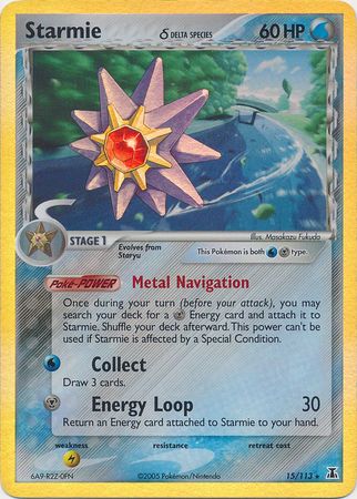 Starmie (15/113) (Delta Species) (Stamped) [EX: Delta Species] | Fandemonia Ltd