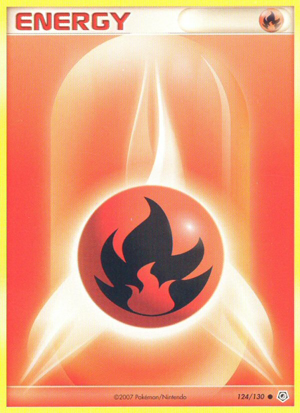 Fire Energy (124/130) [Diamond & Pearl: Base Set] | Fandemonia Ltd