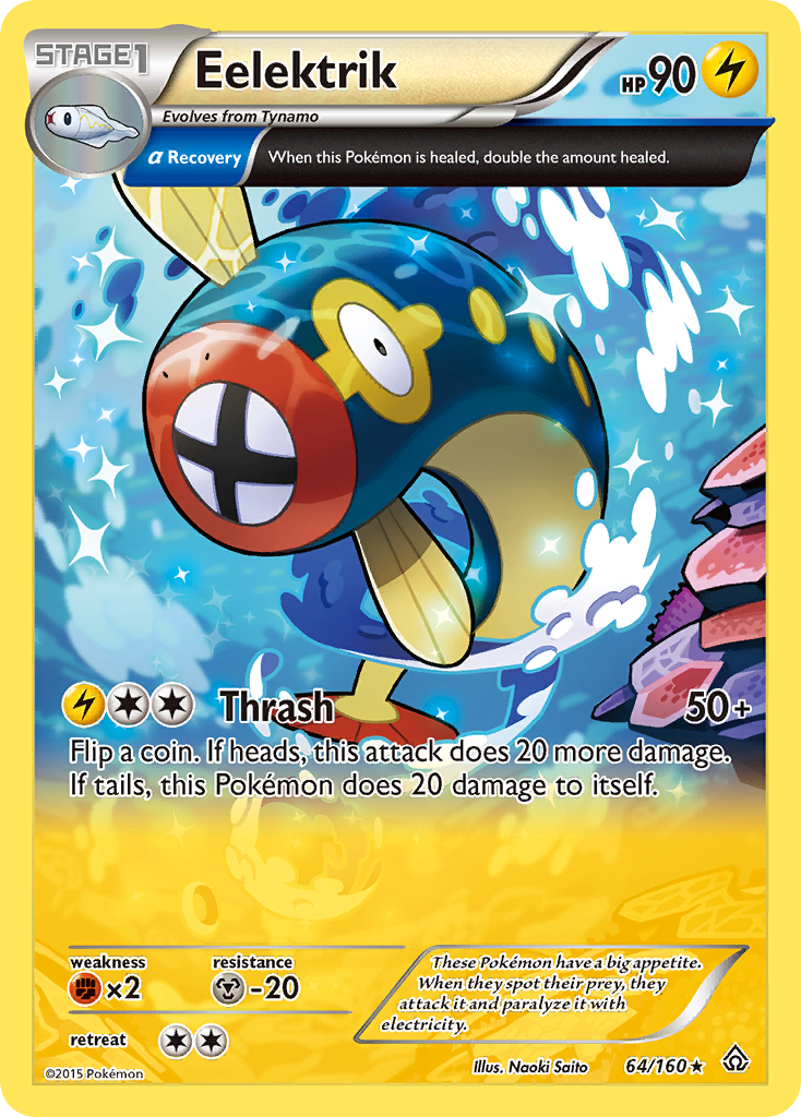 Eelektrik (64/160) [XY: Primal Clash] | Fandemonia Ltd