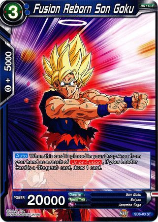 Fusion Reborn Son Goku (Starter Deck - Resurrected Fusion) (SD6-03) [Miraculous Revival] | Fandemonia Ltd