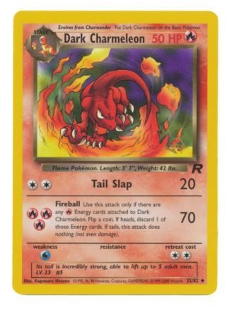 Dark Charmeleon (32/82) (W Stamped Promo) [Team Rocket Unlimited] | Fandemonia Ltd