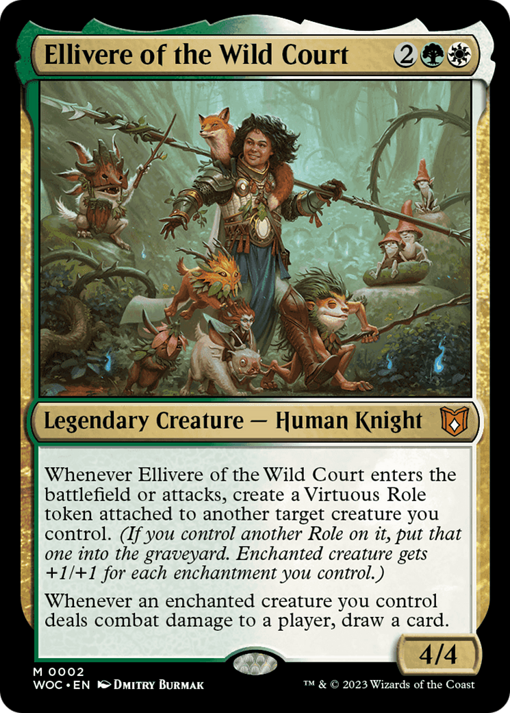 Ellivere of the Wild Court [Wilds of Eldraine Commander] | Fandemonia Ltd