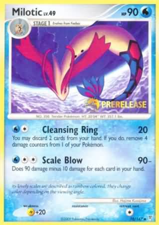 Milotic (70/147) (Prerelease Promo) [Nintendo: Black Star Promos] | Fandemonia Ltd