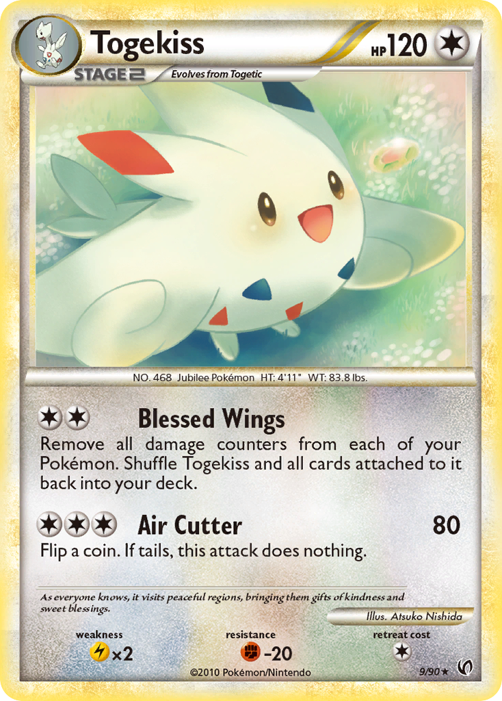 Togekiss (9/90) [HeartGold & SoulSilver: Undaunted] | Fandemonia Ltd