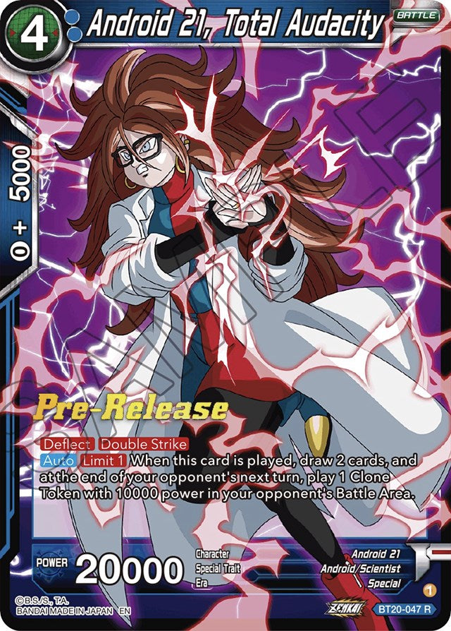 Android 21, Total Audacity (BT20-047) [Power Absorbed Prerelease Promos] | Fandemonia Ltd