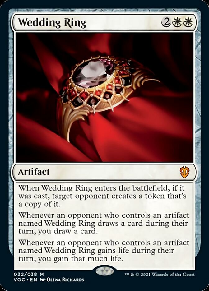 Wedding Ring [Innistrad: Crimson Vow Commander] | Fandemonia Ltd