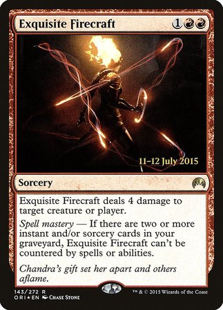 Exquisite Firecraft [Magic Origins Promos] | Fandemonia Ltd