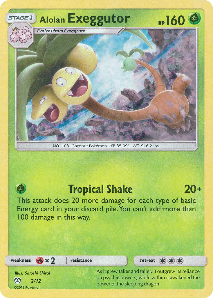 Alolan Exeggutor (2/12) [McDonald's Promos: 2019 Collection] | Fandemonia Ltd