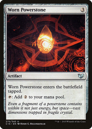 Worn Powerstone [Commander 2015] | Fandemonia Ltd