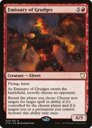 Emissary of Grudges [Commander 2018] | Fandemonia Ltd