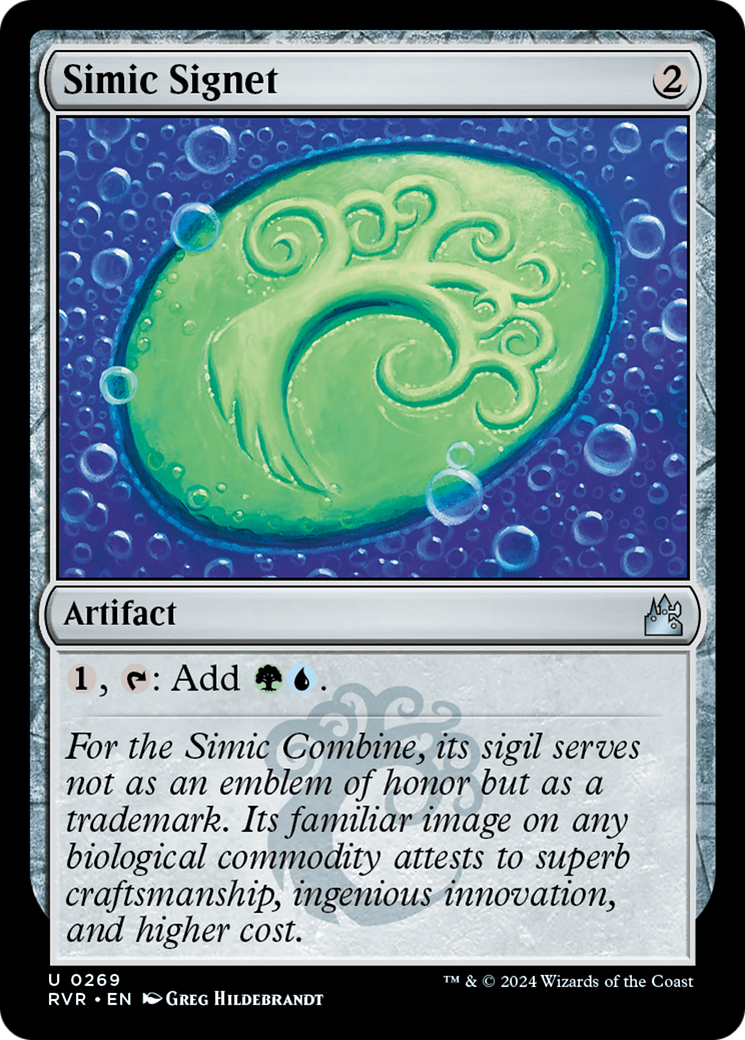 Simic Signet [Ravnica Remastered] | Fandemonia Ltd