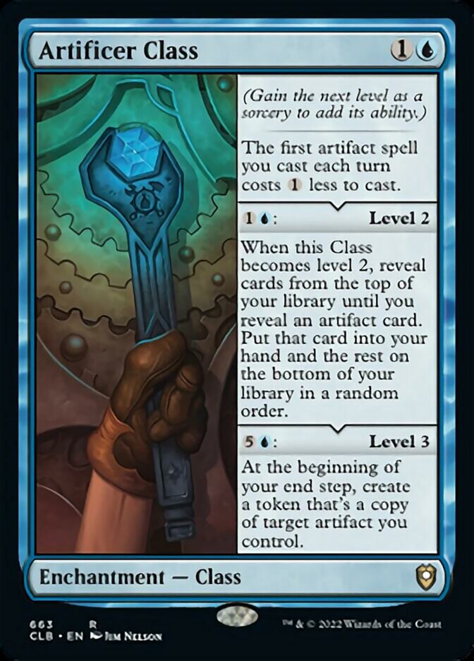 Artificer Class [Commander Legends: Battle for Baldur's Gate] | Fandemonia Ltd