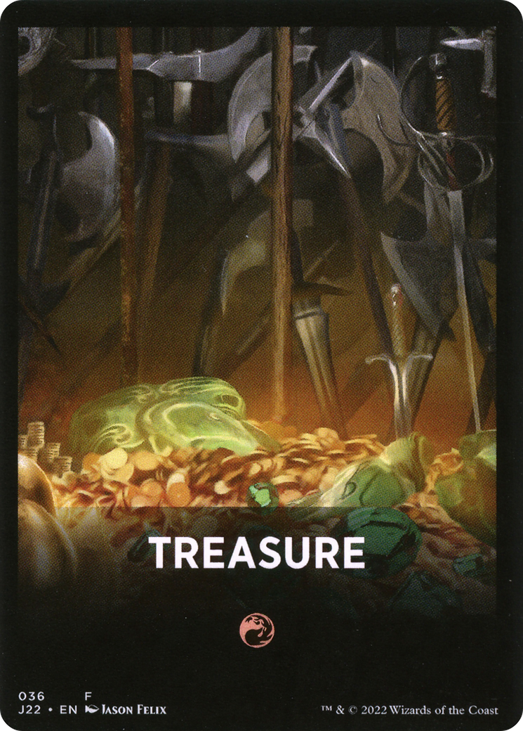 Treasure Theme Card [Jumpstart 2022 Front Cards] | Fandemonia Ltd