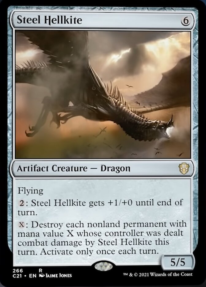 Steel Hellkite [Commander 2021] | Fandemonia Ltd