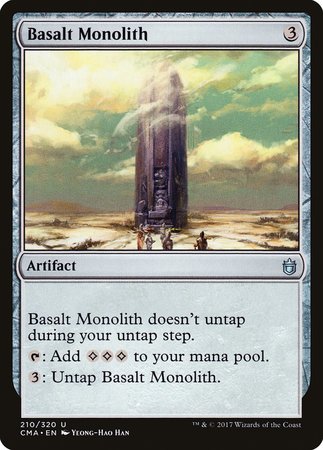 Basalt Monolith [Commander Anthology] | Fandemonia Ltd