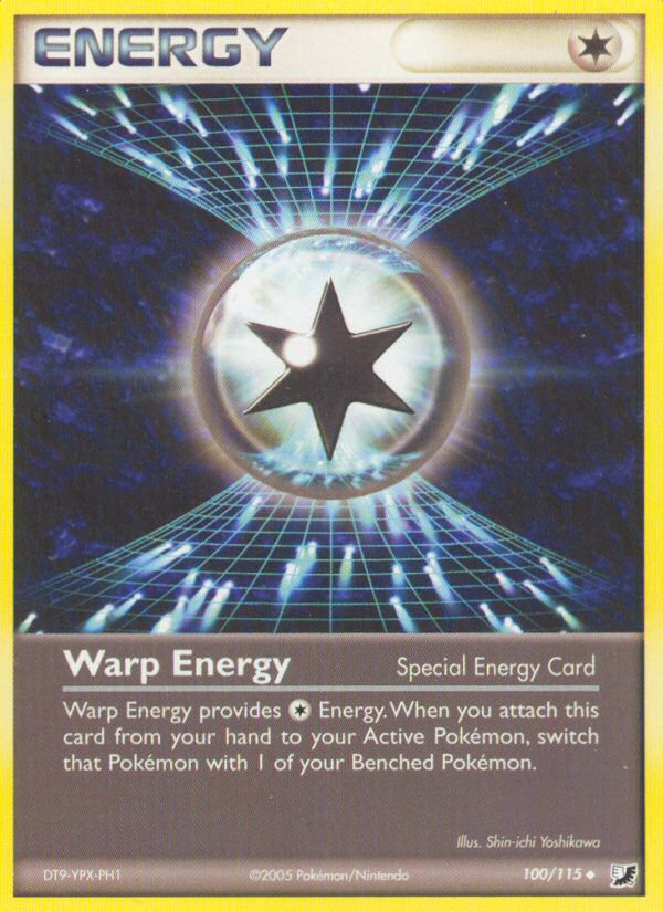 Warp Energy (100/115) [EX: Unseen Forces] | Fandemonia Ltd