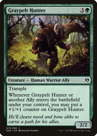 Graypelt Hunter [Duel Decks: Zendikar vs. Eldrazi] | Fandemonia Ltd