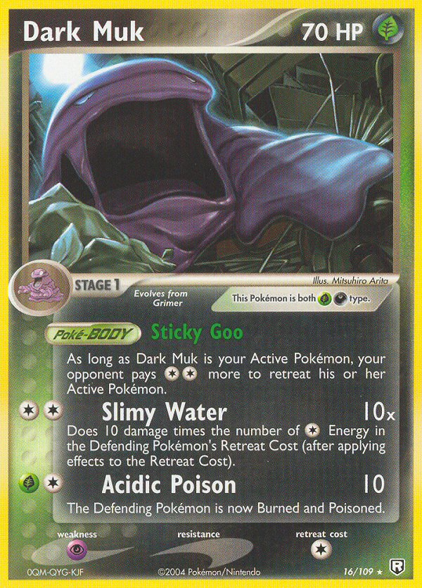 Dark Muk (16/109) [EX: Team Rocket Returns] | Fandemonia Ltd