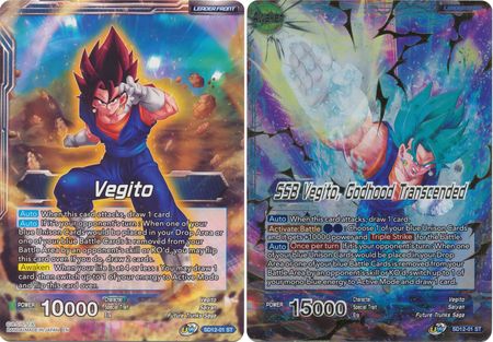 Vegito // SSB Vegito, Godhood Transcended (Starter Deck Exclusive) (SD12-01) [Rise of the Unison Warrior] | Fandemonia Ltd