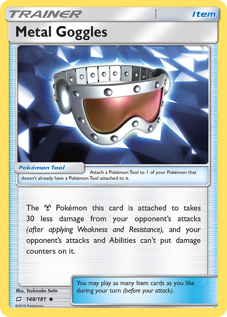 Metal Goggles (148/181) [Sun & Moon: Team Up] | Fandemonia Ltd