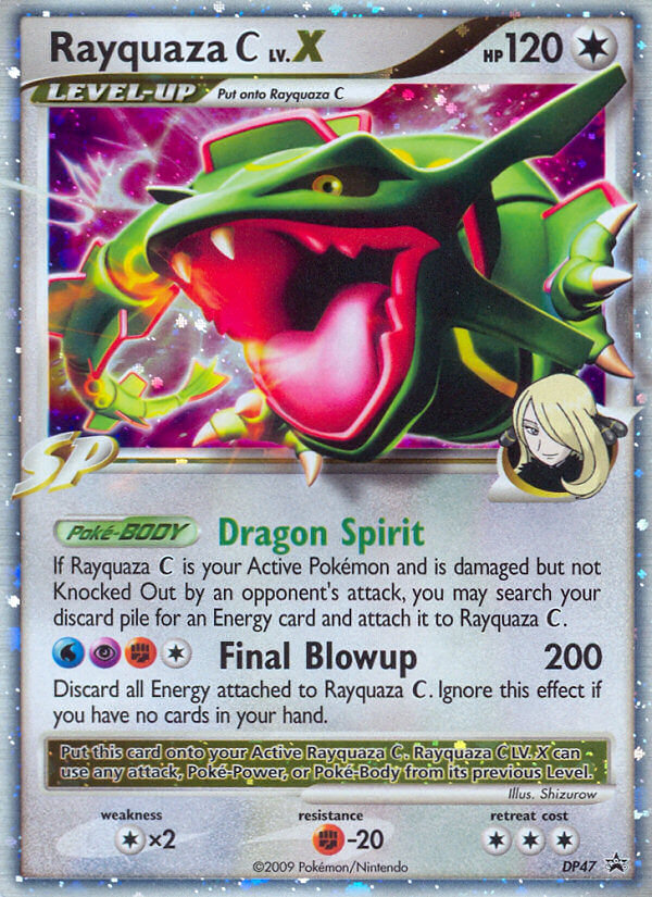 Rayquaza C LV.X (DP47) [Diamond & Pearl: Black Star Promos] | Fandemonia Ltd