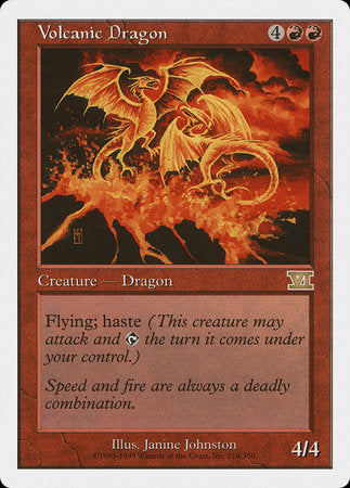 Volcanic Dragon [Classic Sixth Edition] | Fandemonia Ltd