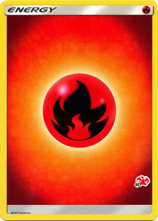 Fire Energy (Charizard Stamp #32) [Battle Academy 2020] | Fandemonia Ltd