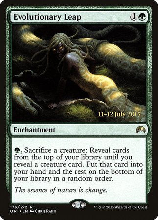 Evolutionary Leap [Magic Origins Promos] | Fandemonia Ltd