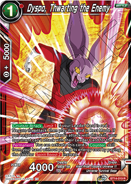 Dyspo, Thwarting the Enemy (BT14-019) [Cross Spirits] | Fandemonia Ltd