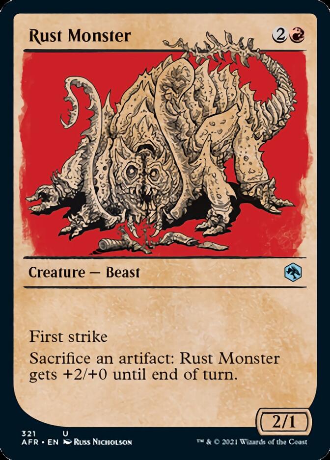 Rust Monster (Showcase) [Dungeons & Dragons: Adventures in the Forgotten Realms] | Fandemonia Ltd