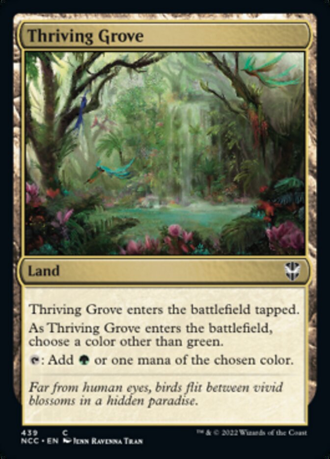 Thriving Grove [Streets of New Capenna Commander] | Fandemonia Ltd