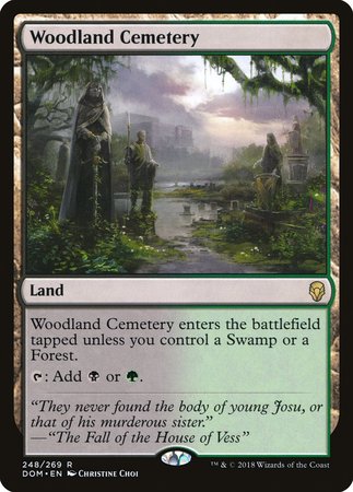 Woodland Cemetery [Dominaria] | Fandemonia Ltd