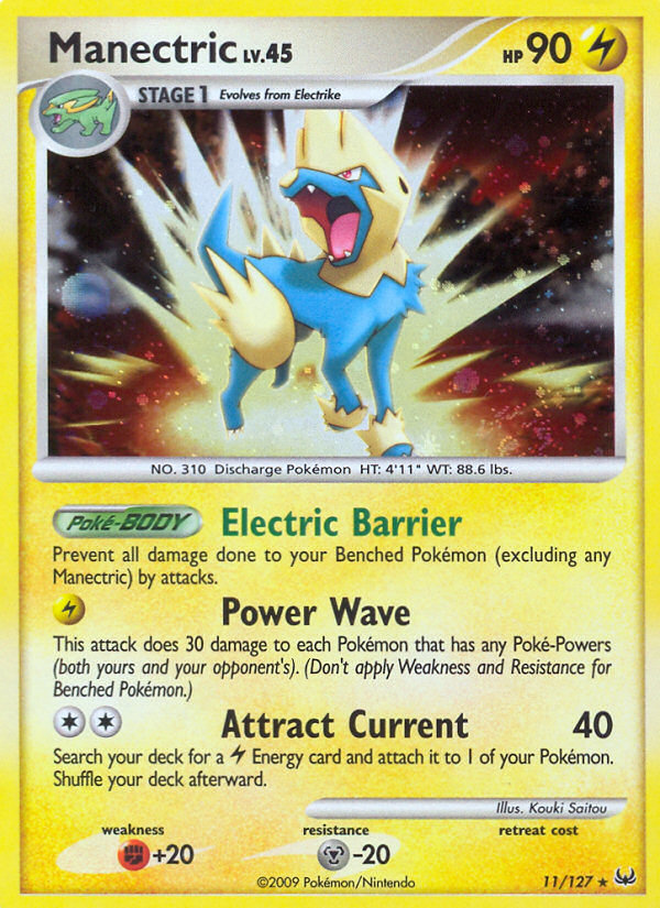 Manectric (11/127) [Platinum: Base Set] | Fandemonia Ltd