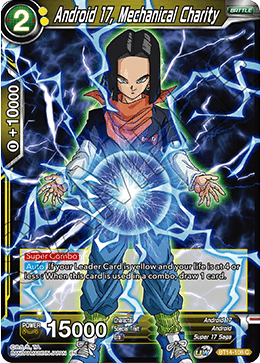 Android 17, Mechanical Charity (BT14-108) [Cross Spirits] | Fandemonia Ltd