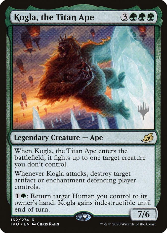 Kogla, the Titan Ape (Promo Pack) [Ikoria: Lair of Behemoths Promos] | Fandemonia Ltd