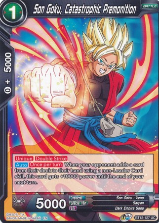 Son Goku, Catastrophic Premonition [BT12-127] | Fandemonia Ltd